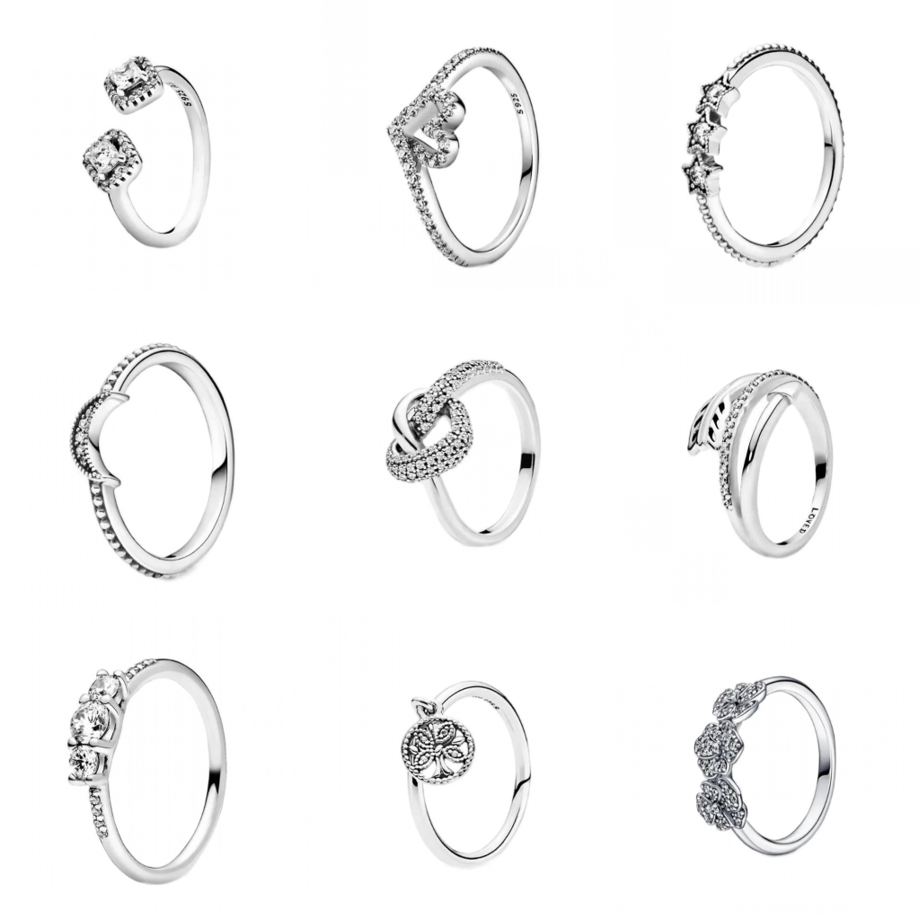 Moissanite for womens crown heart plated sier designer jewelry formal stacked fashion ring wedding engagement zl252