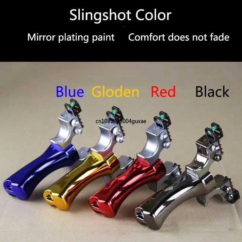 Outdoor Hunting Slingshot Self Defense Sports High Precision Sling Big Powerful Professional Hunting Slingshots ShotXJ241217