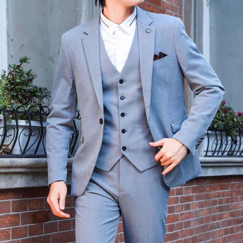 K628 Men's Slim Fit Business Casual Suits - Large Size
