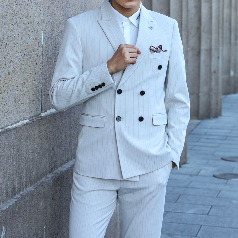 K628 Men's Slim Fit Business Casual Suits - Large Size