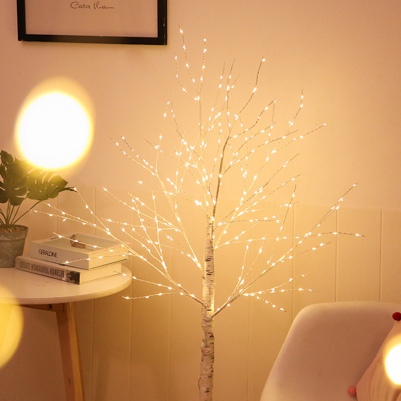 Simulated Birch LED Tree Lights - Wholesale Festival Decoration with Soft Warm Glow