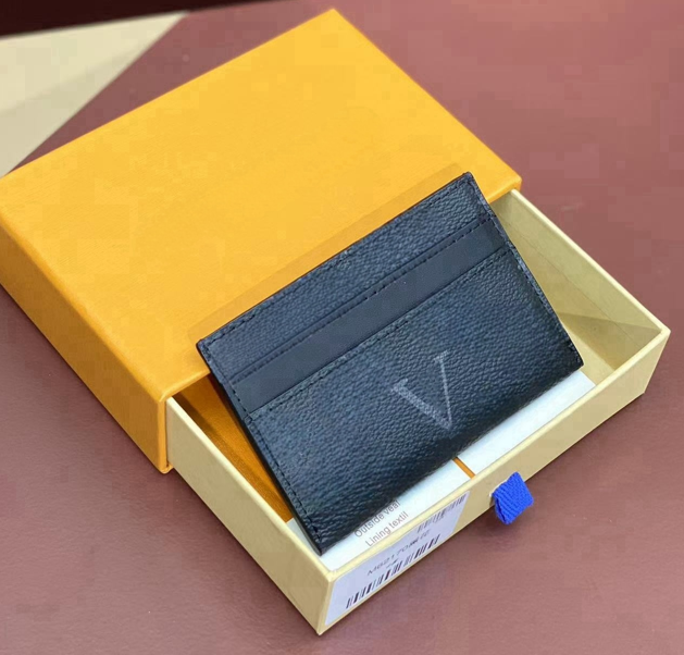 top 10A bag holders designer men wallet passport pouch ID Case card holder Pocket women Bag vintage Pebble Cardholder Credit Thin Bus Card 67