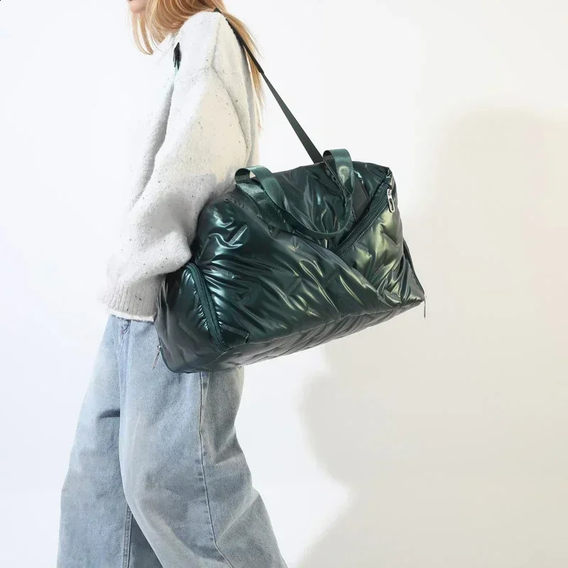 Zipper Large Capacity Pu Pleats Womens Shoulder Bags on Sale Fashion Trend Casual Ladies Crossbody Bags Bolsas Femininas 241216