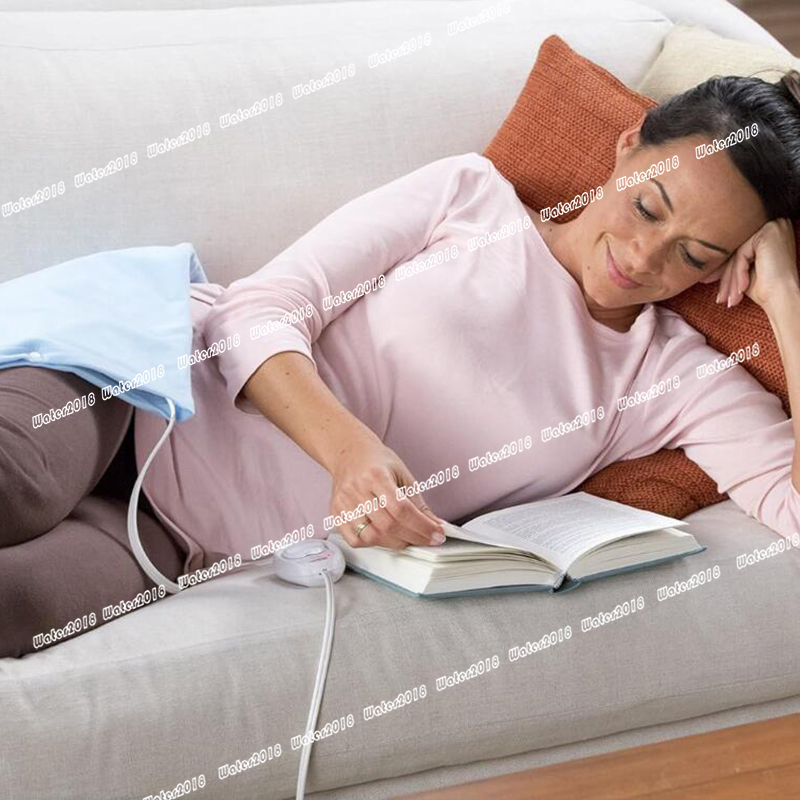 Heating Pad For Back Neck Shoulder Pain Relief With Sponge For Moist Heating 12 x 15"