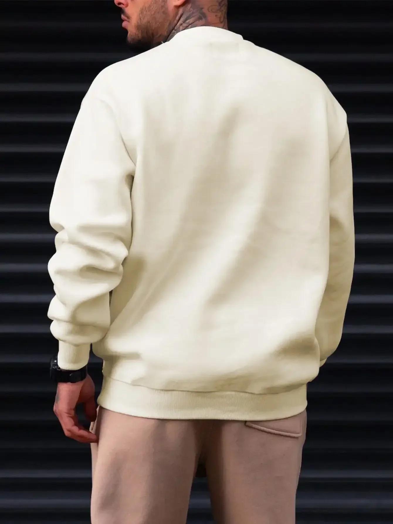 Leaf Mens Top Autumn Street Style Casual Sweatshirt Fashion Hip Hop Mens Sweatshirt from Vancouver Canada 241216