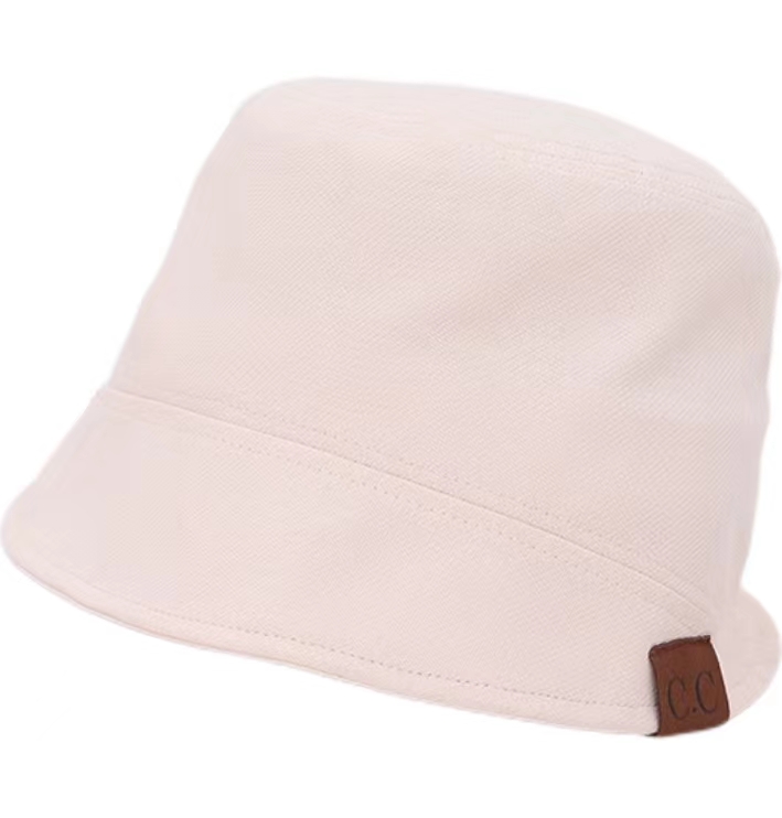 Fisherman's cap female summer veiled sun-shading bucket hat show face small simple trend cap hundred matching basin hat bucket hats