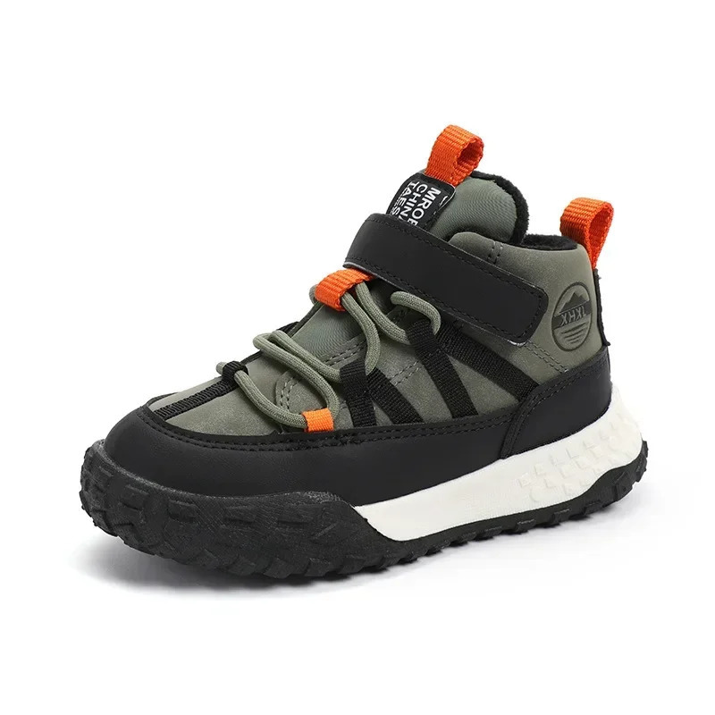 Sports winter childrens sports shoes boys tennis girls running velvet G10101 241216