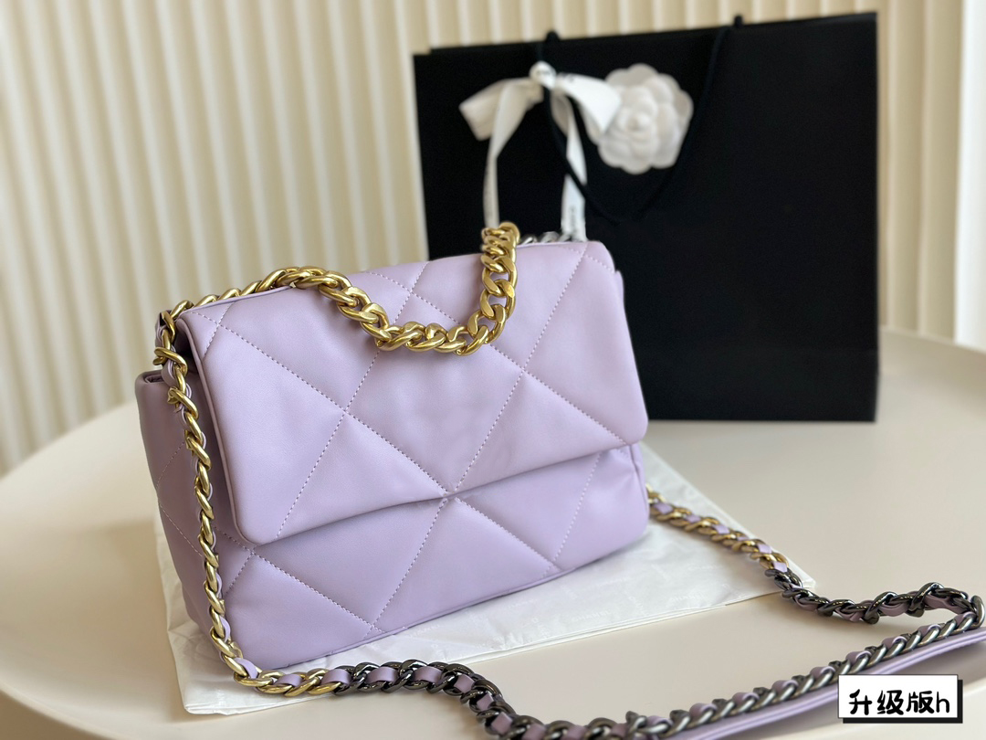 Sinage paillette irisée Green Rose épaule 19 sacs Gold Chain Clutch Hand Totes Purse Boot-Tone Crossbody Sangs Sac à main avec numéro de série 25