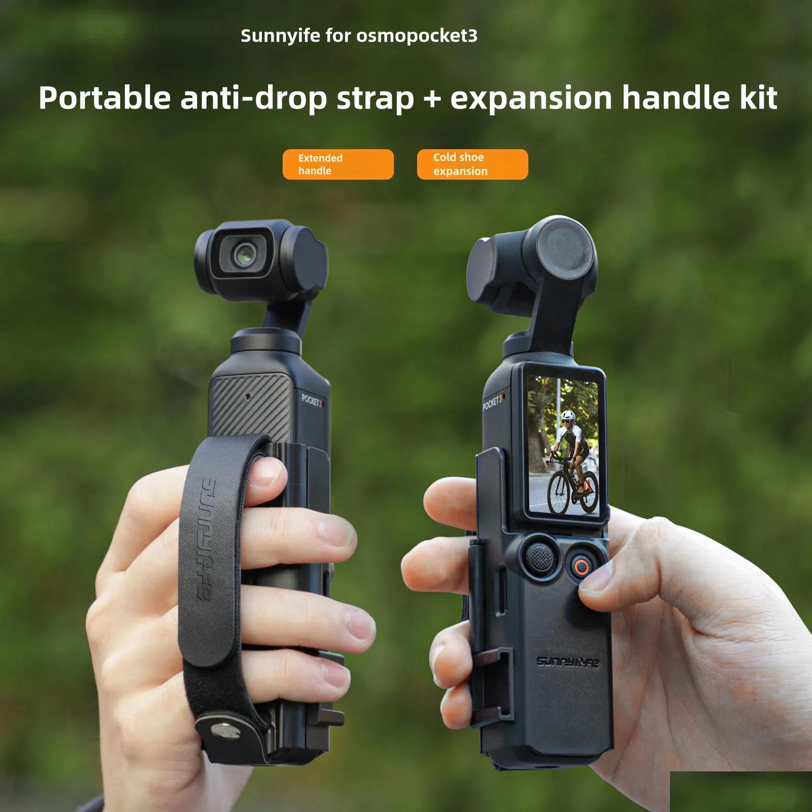 Stabilizers Sunnylife Osmo Pocket 3 Portable Hand Strap Cold Shoe Extension Protective Frame Handle Accessory Drop Delivery Cameras Ph Ot4Jw