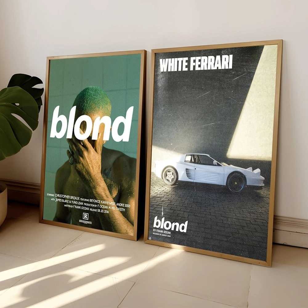 Modern Blond Frank Ocean Hypebeast Rap Fashion Album Wall Art Canvas Painting Posters For Living Room Home DecorXJ2411216