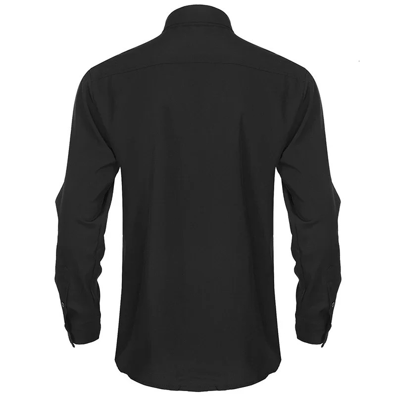mens retro embroidered shirt Western denim long sleeved slim fit shirt Fashion casual button up party business shirt 241216