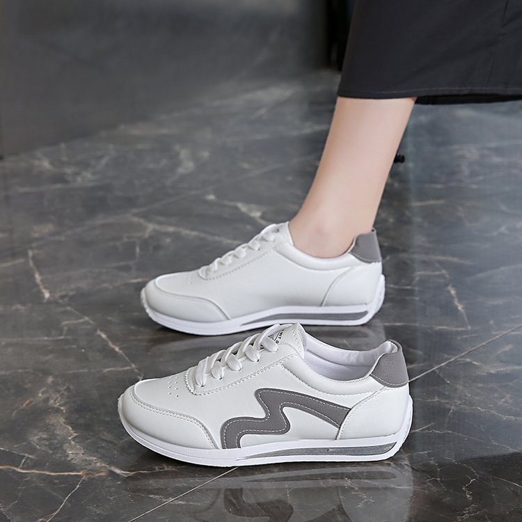 Women Sports Shoes Fashion Casual Style Designer Shoes Plus Size Color Blocked Lace-up Running Training Sneakers Triple Blue Pink Grey Free shipping