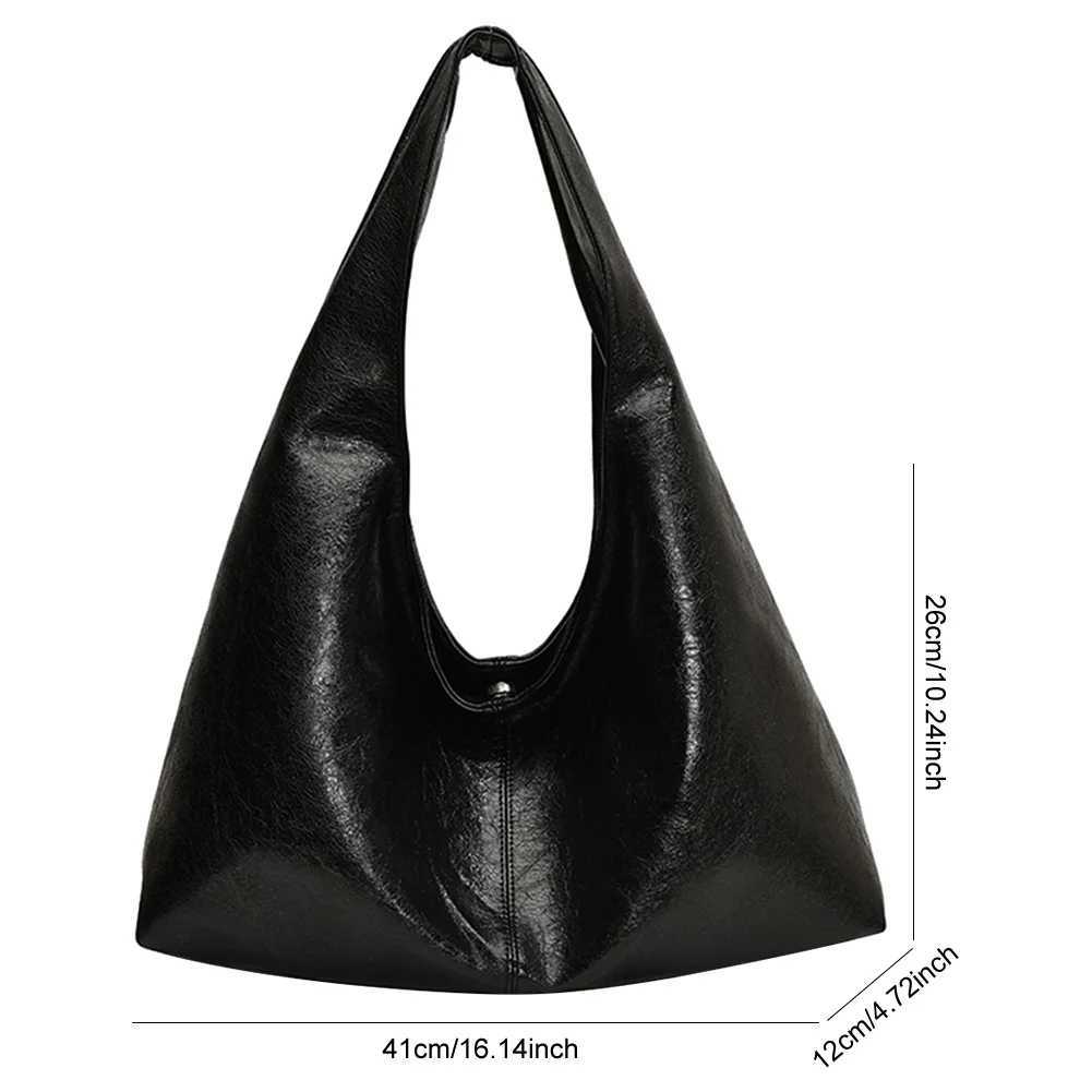 Red Handbag Purse for Women PU Leather Shoulder Bag Vintage Womens Bag Trendy Hobo Bags Y2K Girls Female Causal Commuter Bag Y241216