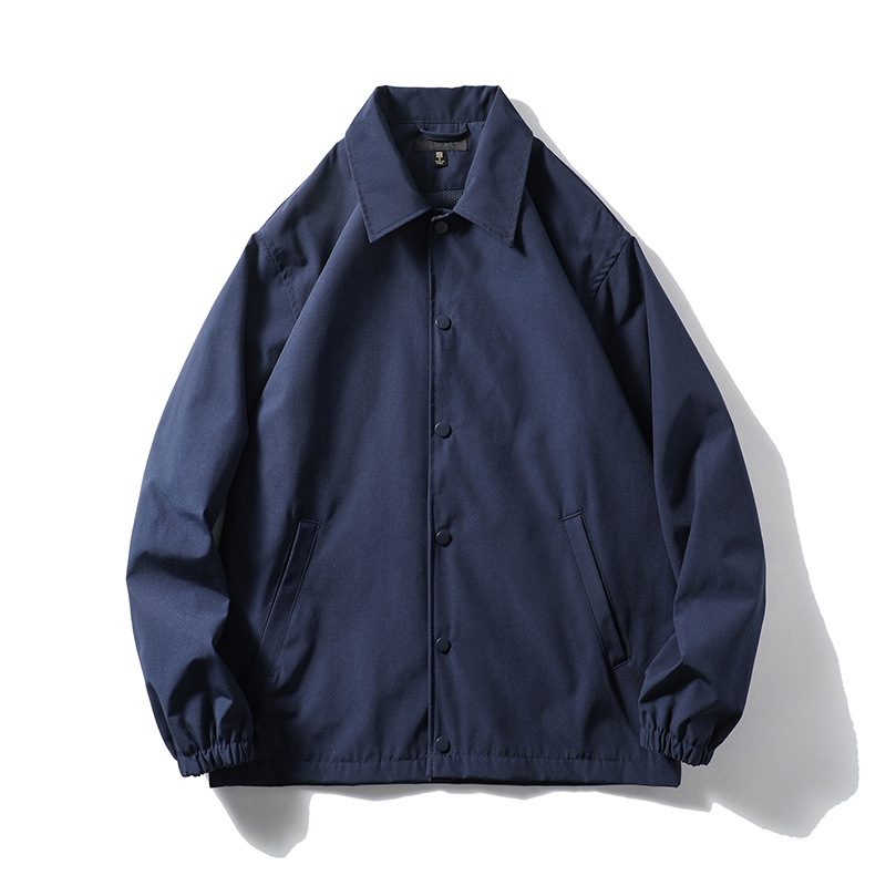 M10295 Autumn Men's Fashion Jacket Loose Casual Couple Coat