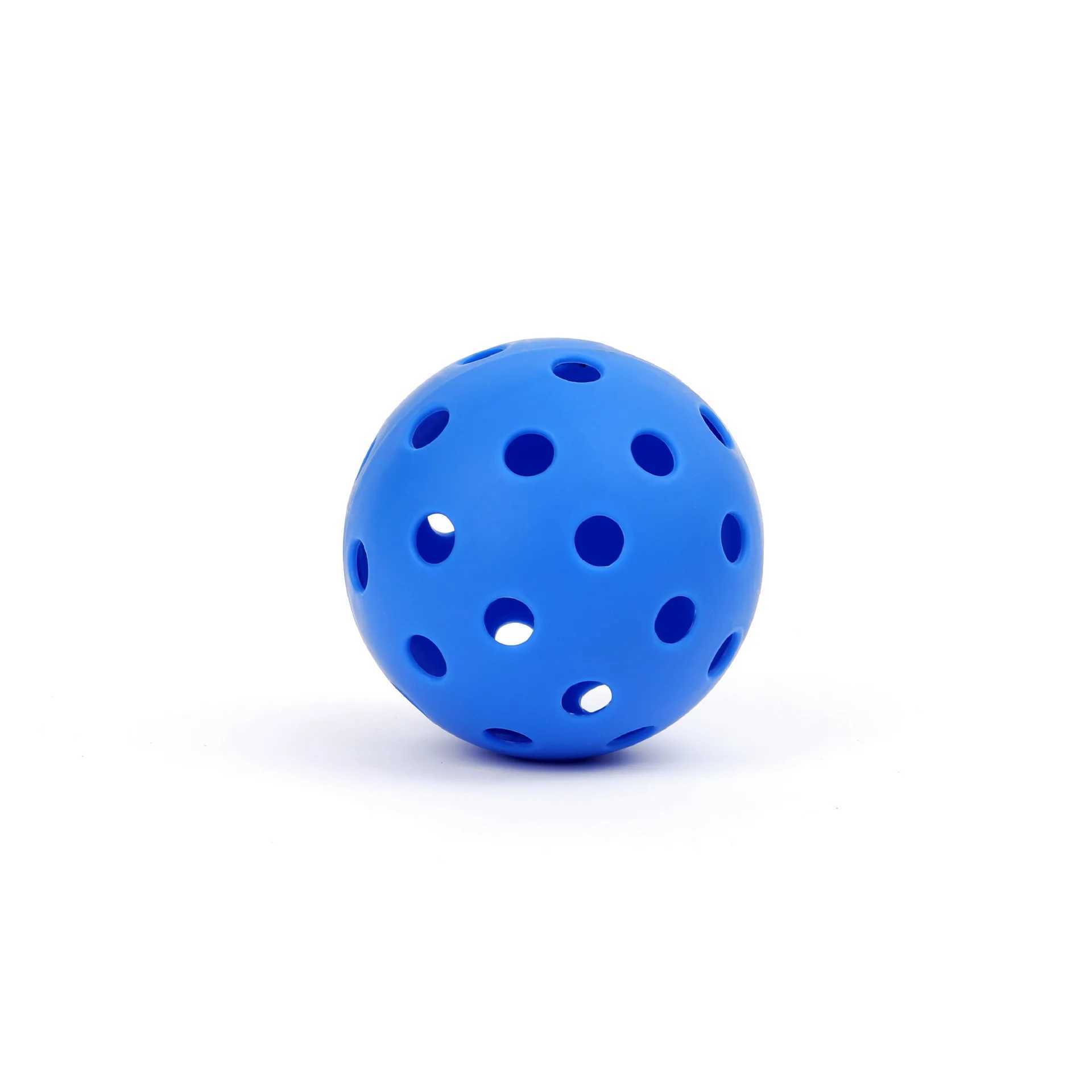 Wholesale 74mm pickleball with 40 holes night light tennis ball for saleW241217