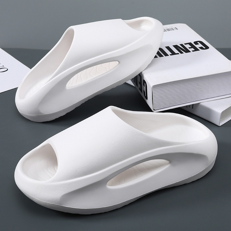 Free Shipping slippers designer slides Mens womens summer Platform sandals black white outdoor Slipper comfortable men woman beach Trainer shoes big s