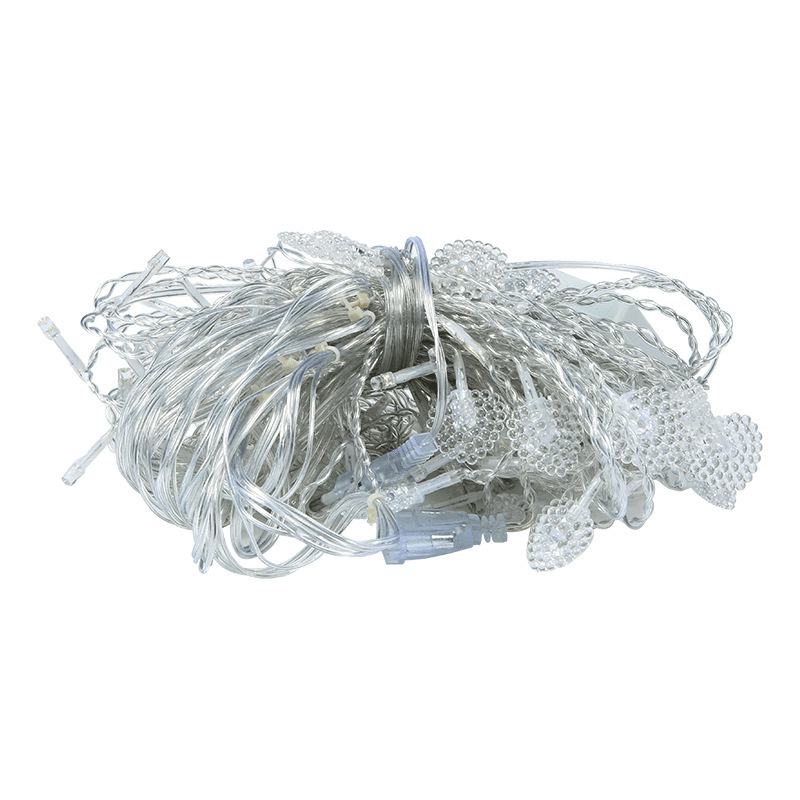 Multi-Colored LED Love Heart Light Strings Ideal for Romantic Settings