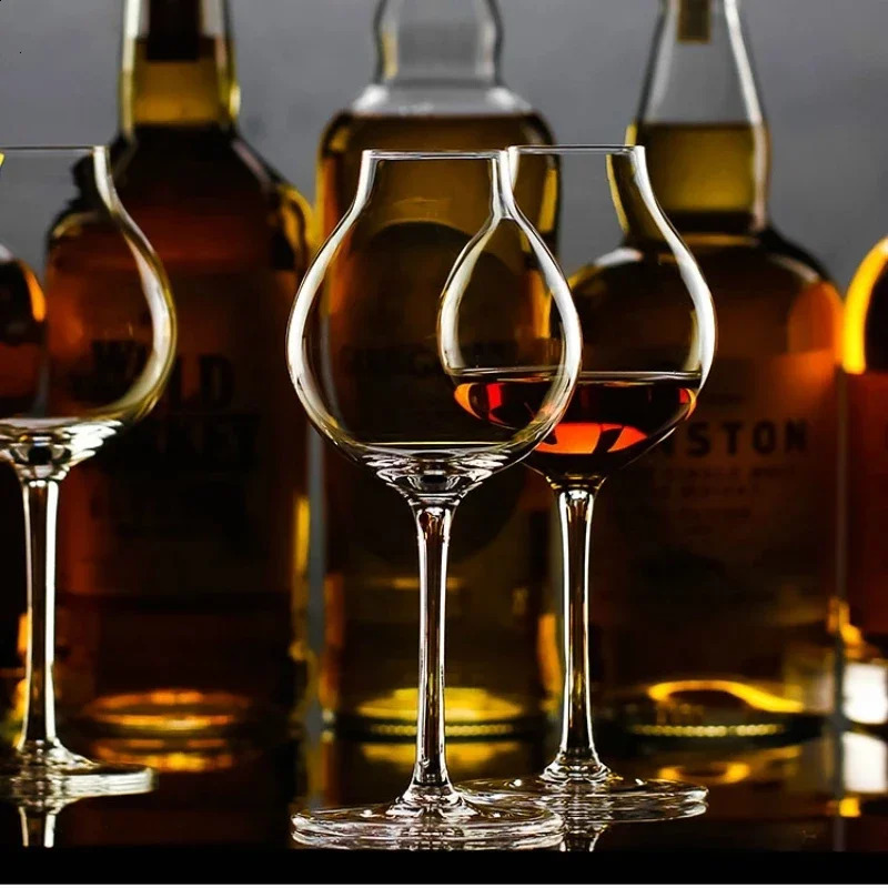 2PCS Professional Blender Whiskey Copita Nosing Glass Tulip Sprout Whiskey Crystal XO Chivas Regal Cup Wine Tasting Glasses 241212 - view 4