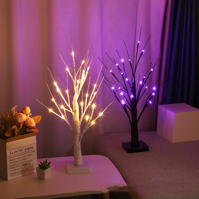Creative Custom LED Tree Lights for Festivals and Parties - Perfect for Halloween Decorations