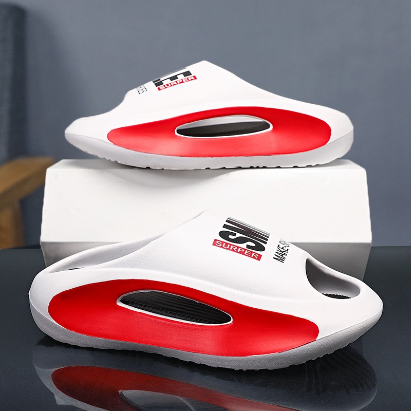 Free Shipping slippers designer slides Mens womens summer Platform sandals black white outdoor Slipper comfortable men woman beach Trainer shoes big s