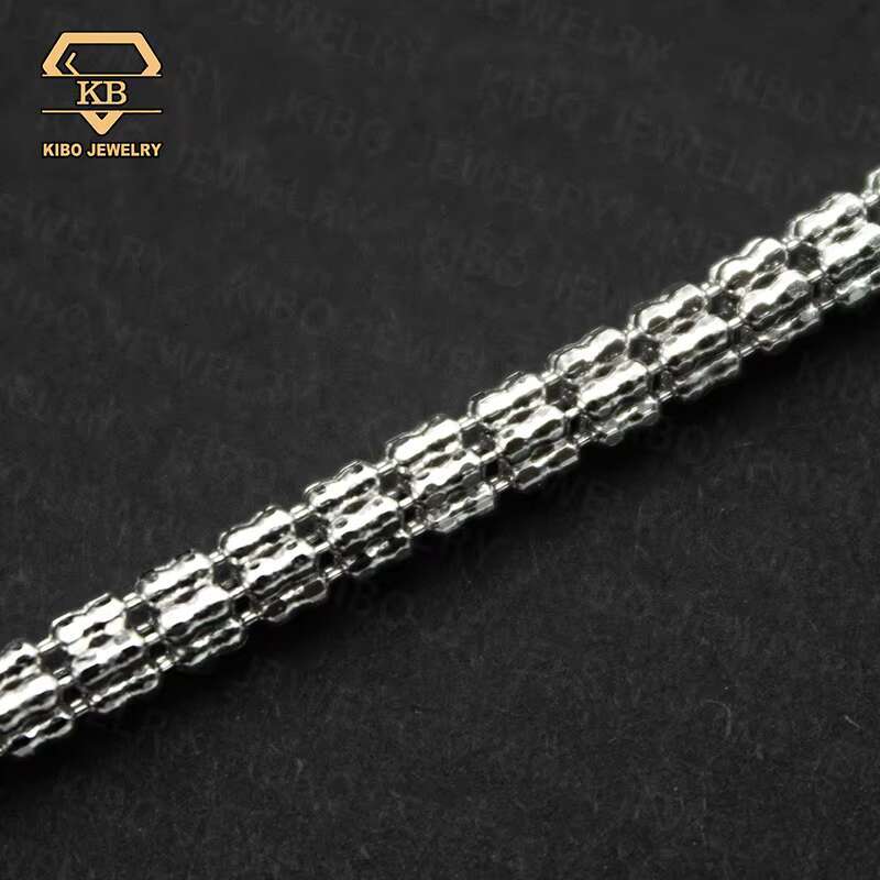 Moon Ice Chain Shiny Iced Out Sier Gold Plated Wholesale S Fashion Necklaces Chains For Mens Bracelet Jewelry