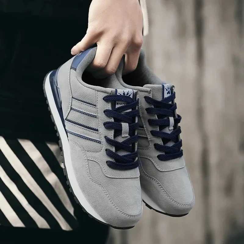 High Quty Mens Sneakers Causal Walking Shoes Light Athletic Running Shoes for Men Lace Up Flats Fashion Womens Tennis ShoesC250304