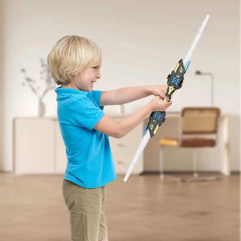 Laser Sword Toy Childrens Double sided Light Sword Fluorescent Rod Laser Rod Childrens Sword Toy War Gift Outdoor Toy Stretchable X241217