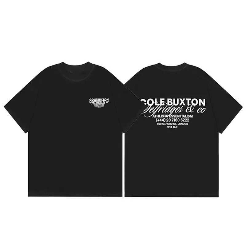 Women's T-Shirt American niche trendy brand fashion printing loose round neck mens and womens couple short-slved T-shirt Y2412127I8N