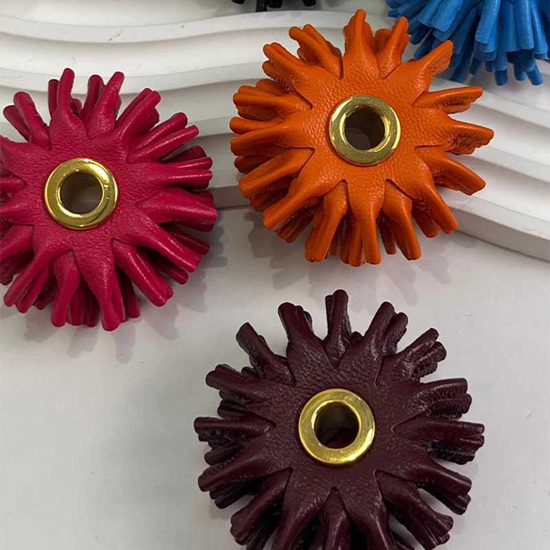 DIY bag pendant keychain accessories optional keychain suspension accessories metal 26 letters love leather packaging decoration Y241216