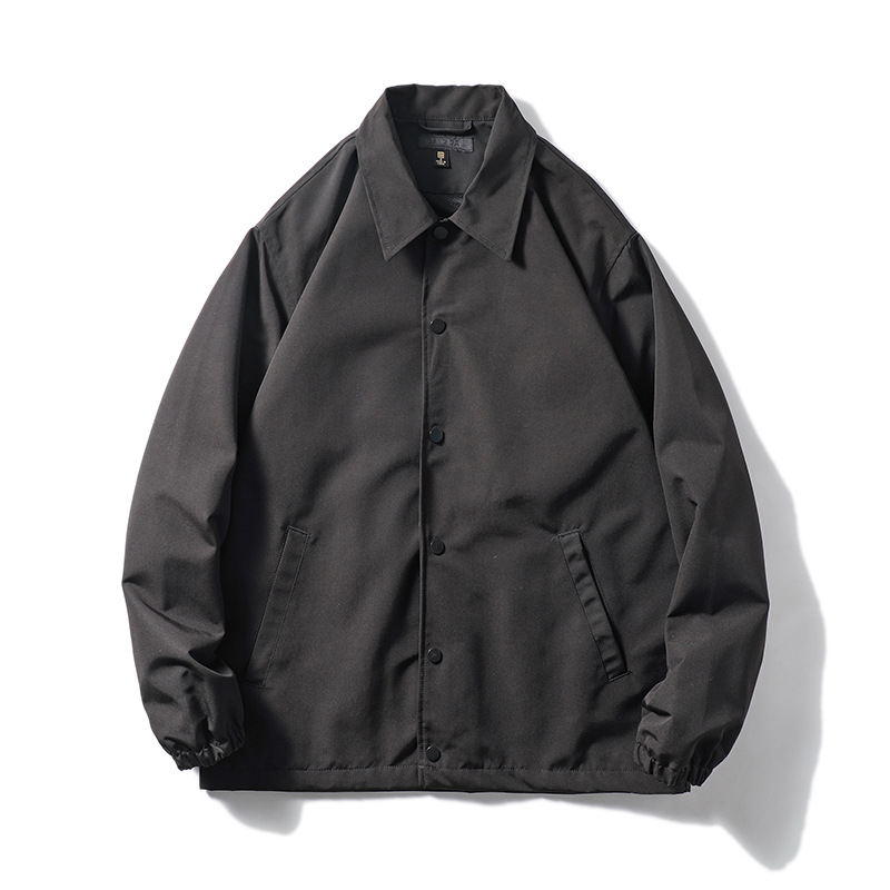 M10295 Autumn Men's Fashion Jacket Loose Casual Couple Coat