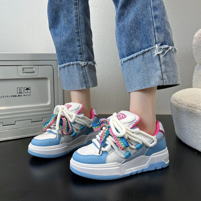 women casual board shoes couple trendy shoes fashionable Non Slip sports sneaker