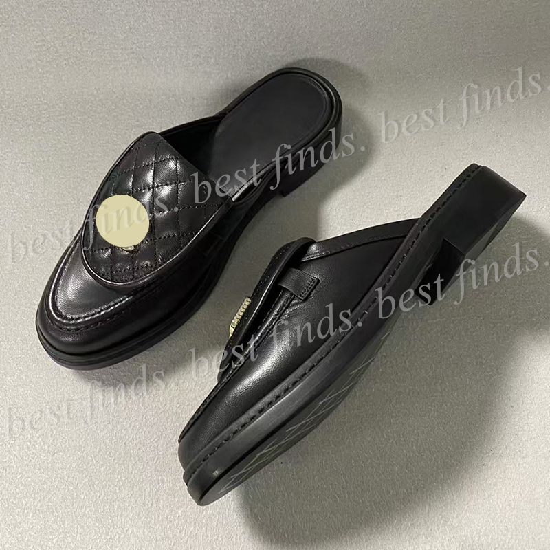 (Premium Version) Fashion Leather/Canvas Slippers Women's Loafers Casual Leather Shoes