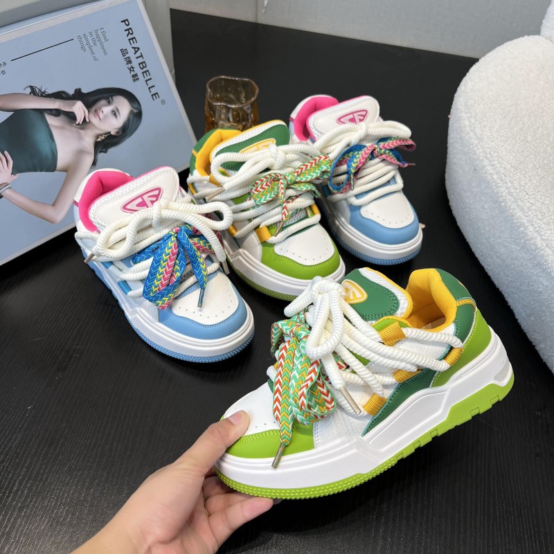 women casual board shoes couple trendy shoes fashionable Non Slip sports sneaker