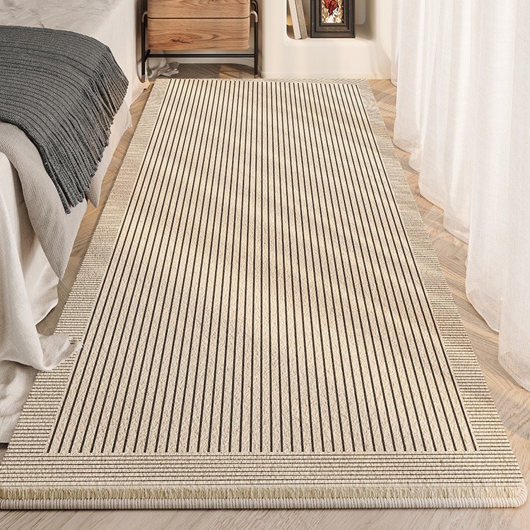 Simple Carpet Home Bedroom Dustproof Non-slip Bedside Blanket
