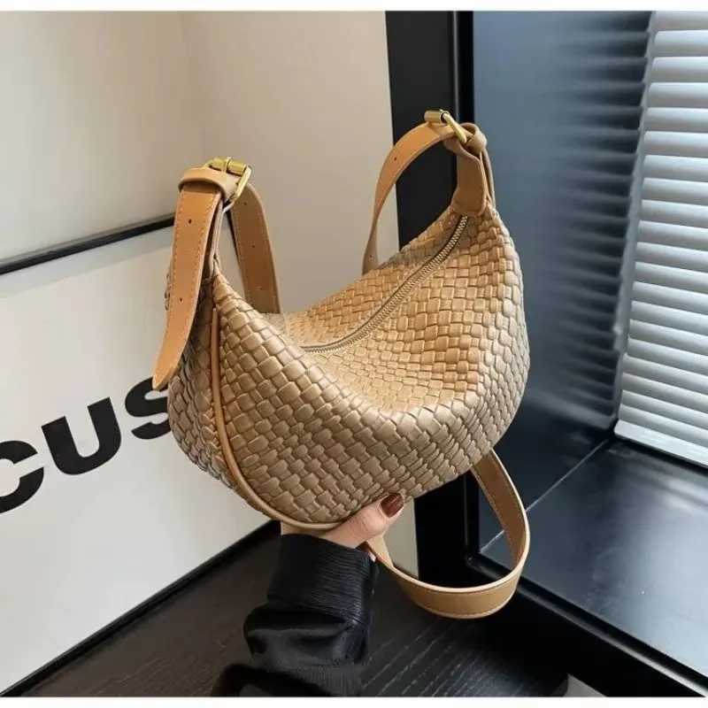 Crossbody Bags for Women Korean Handbags Zipper Shoulder Messenger Bag Female Fashion Hobos Large Capacity Shopper Bag Sac 2024C250312