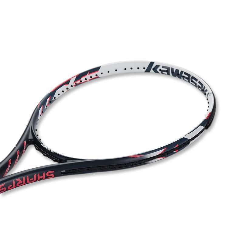 Kawasaki Sharp 566/568 professional tennis racket cardboard fiber 6X9 55-62LBS Un Strung tennis racketW241217