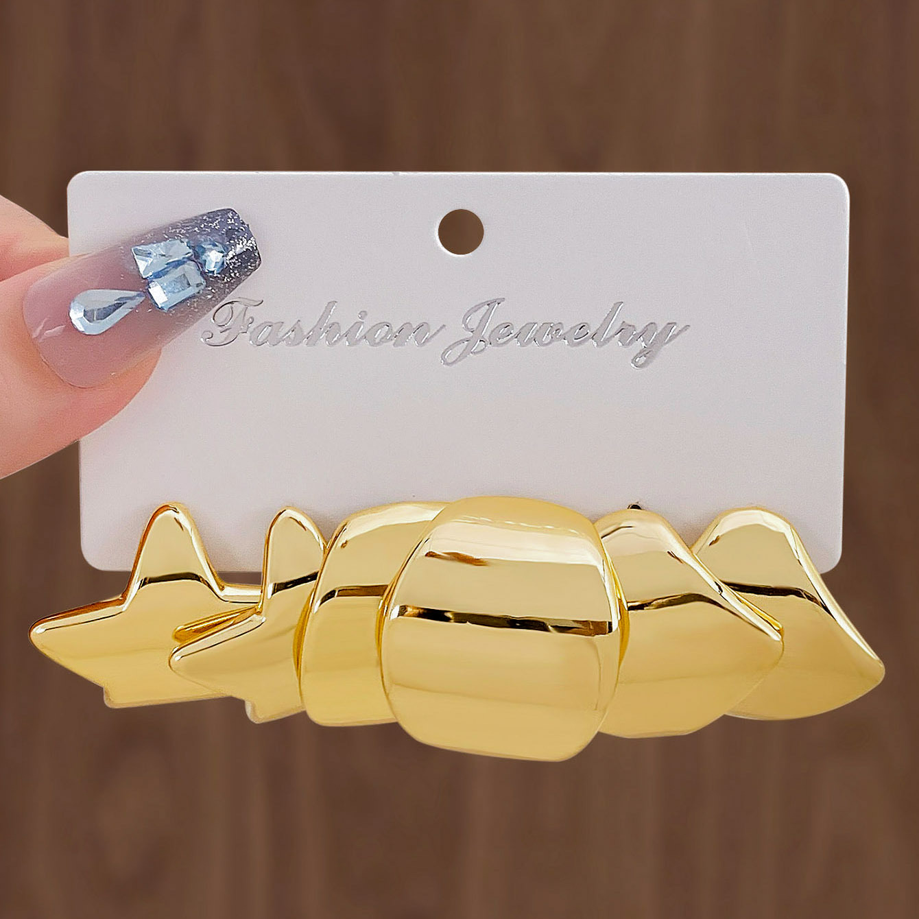 Vintage European Fashion Exaggerated Stud Earrings Set for Women - Gold & Silver Color Holder Stainless Steel Gold Plated Jewelry Y2K Gifts