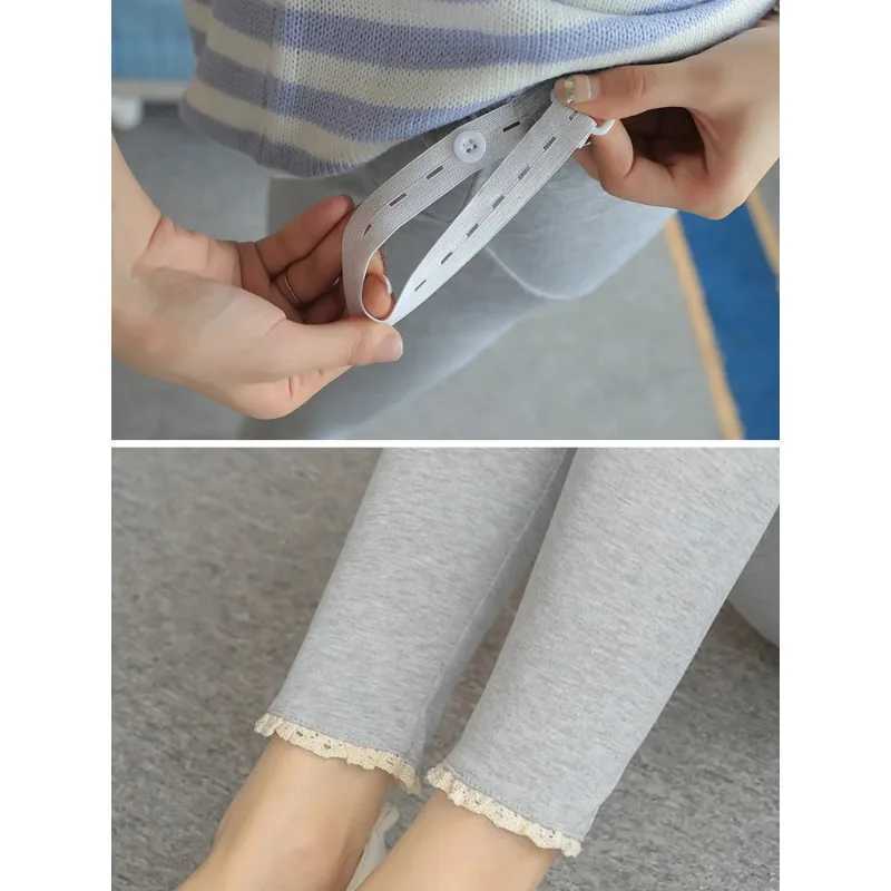 Winter Pregnant Women Black Leggings for Materni Warm Soft Velvet Pants Pregnancy Inner Wool Clothes Ropa Mujer EmbarazadaXJ241217