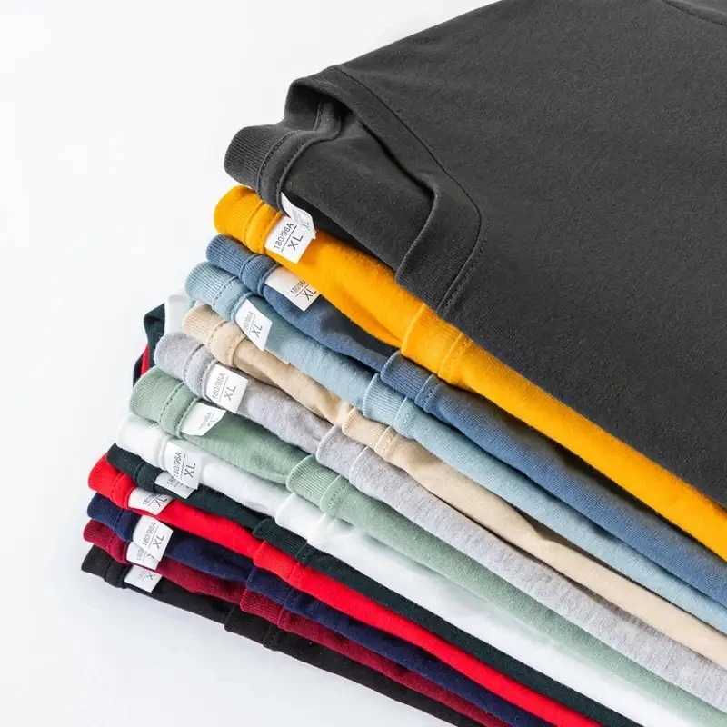 Quick delivery of mens long sleeved T-shirts mens autumn pure cotton T-shirts plus size 4XL 5XL underwear mens clothing W241223