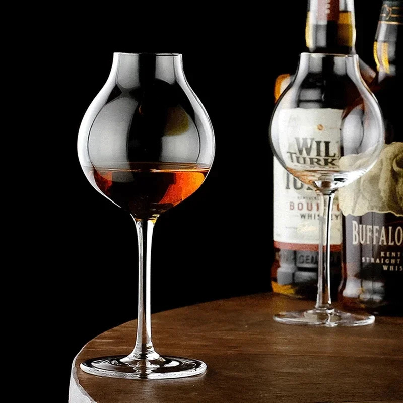2PCS Professional Blender Whiskey Copita Nosing Glass Tulip Sprout Whiskey Crystal XO Chivas Regal Cup Wine Tasting Glasses 241212 - view 6