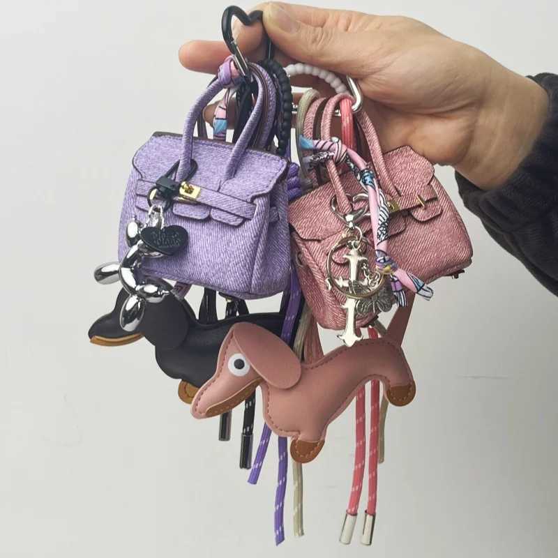 24 New Extremely Complicated Bag Pendants Versatile Bag Pendants Jia Matching With Hanging Ropes Fashionable Key Pendants Y241216
