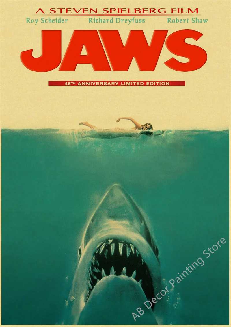 Classic Movie Poster Old Film Series Kraft Paper Posters Retro Wall Art Painting Bar Home Living Room Cinema Decoration PictureXJ2411216