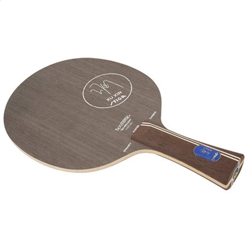 STIGA Dynasty-Xu Xin Table Tennis Blade Textreme Technology Master Handle Ping Pong Racket Carbon Paddle 241216