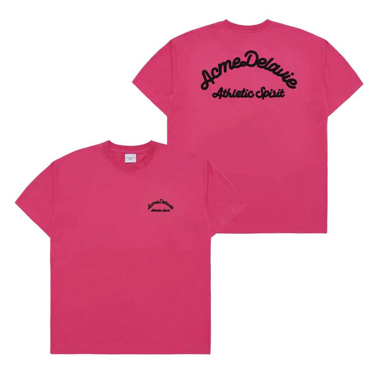 Women's T-Shirt Korean ADLV female short-slved flying policewoman joint letter cute printed rabbit bear T-shirt Y241212D6JV