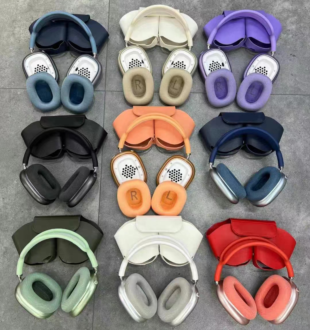 New color For AirpodsMax bluetooth Headphone Accessories airpodspro max Transparent TPU Silicone Waterproof Protective case Max Headphones TPU Case type C