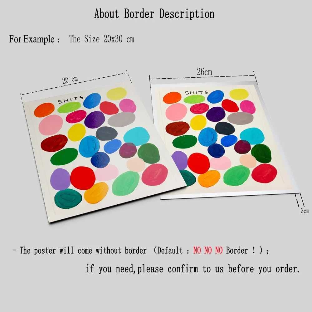 David Shrigley Tiger Penguin Whale Shell Cat Wall Art Nordic Poster Prints Canvas Painting Wall Pictures for Living Room DecorXJ2411216