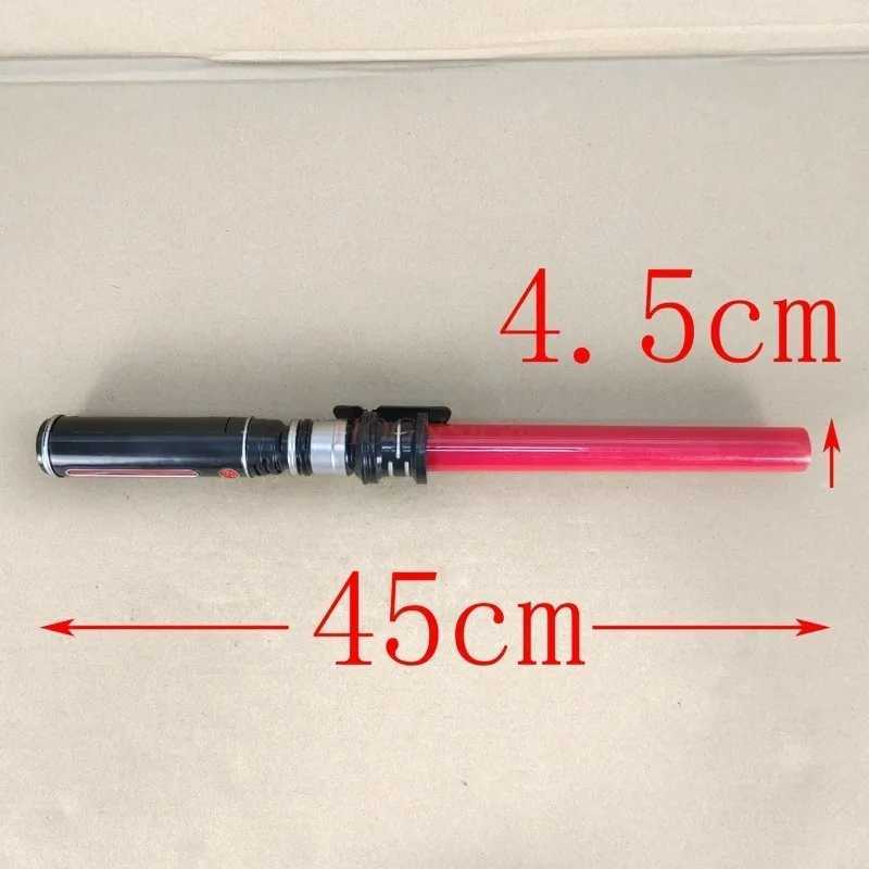 Light sword new telescope Lightsaber toy role-playing glowing music star laser toy sword childrens toy boy gift X241217