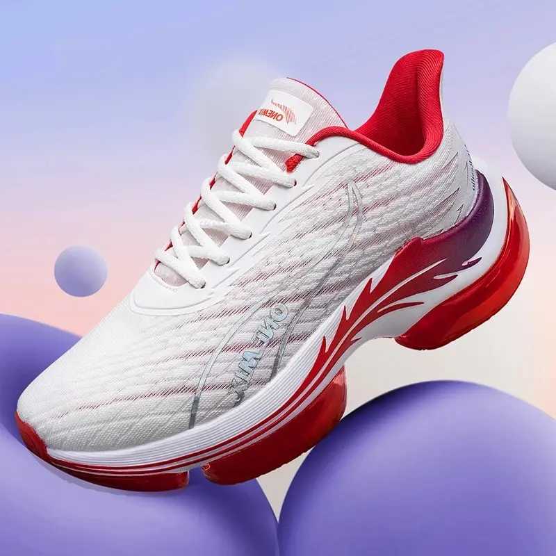 ONEMIX 2024 New Marathon Menbreathable Non-Slip Shock-Absorbing Pair Shoes Wen Jump Rrope Sneakers Air Cushio Running ShoesC250325