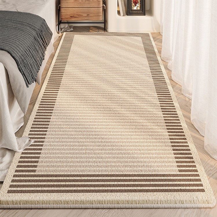 Simple Carpet Home Bedroom Dustproof Non-slip Bedside Blanket