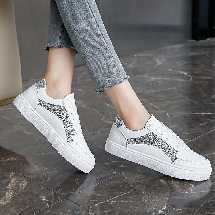 Women Casual Low Heel Simple Style Versatile Designer Shoes Plus Size Hot Sale Triple Gold Sier hot Free shipping